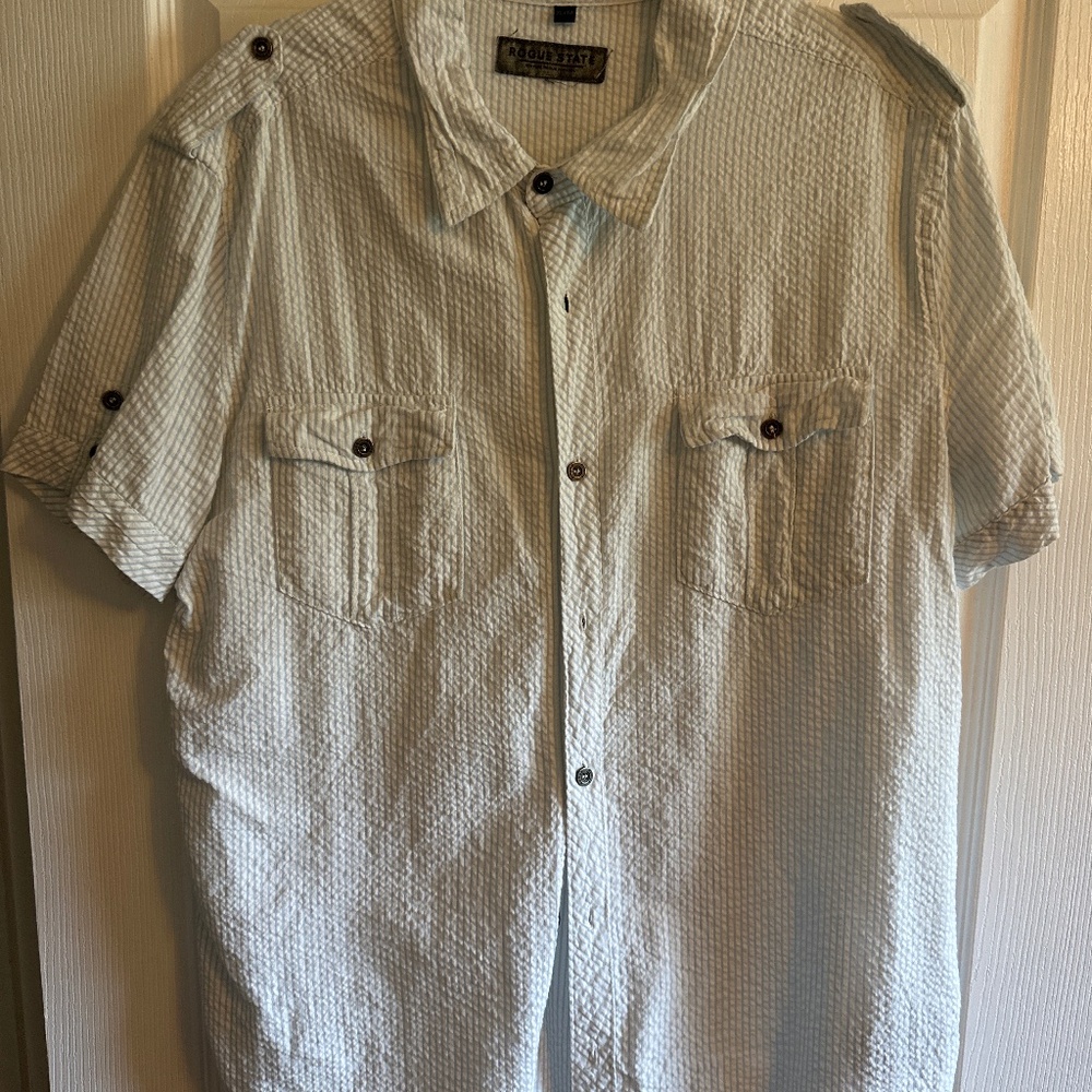 Rogue State - Men’s 100% Cotton shirt - XL